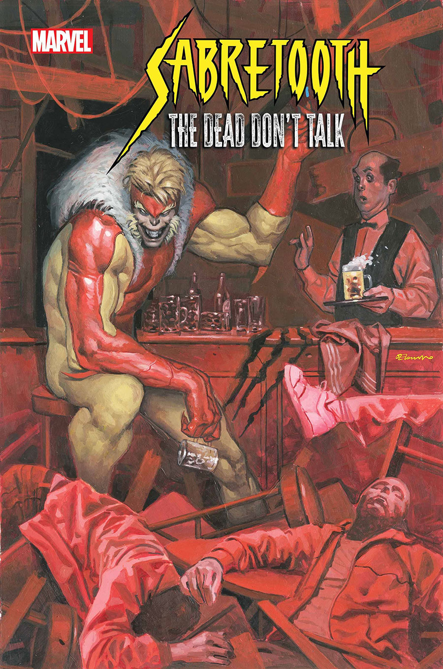 Sabretooth The Dead Dont Talk #1 Cover C Variant Fabrizio De Tommaso Cover