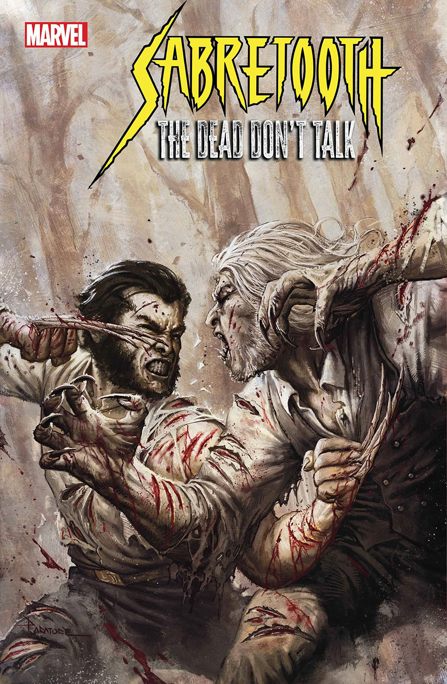 Sabretooth The Dead Dont Talk #1 Cover D Variant Davide Paratore Cover