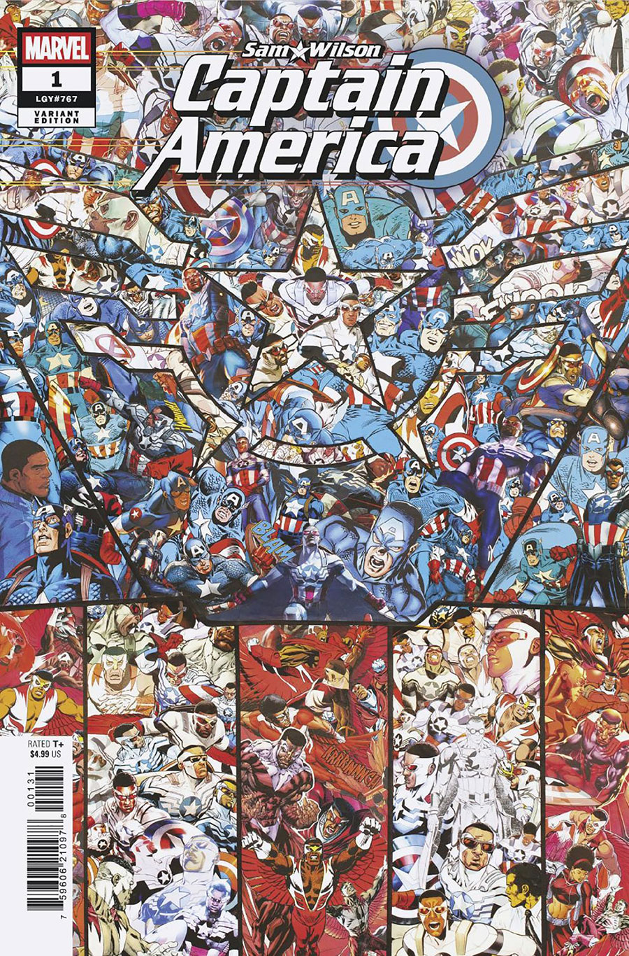 Sam Wilson Captain America #1 Cover D Variant Mr Garcin Cover