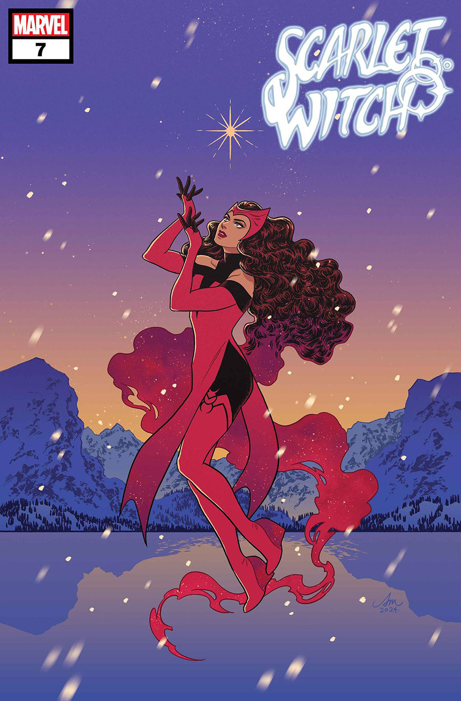 Scarlet Witch Vol 4 #7 Cover B Variant Audrey Mok Winter Holiday Cover