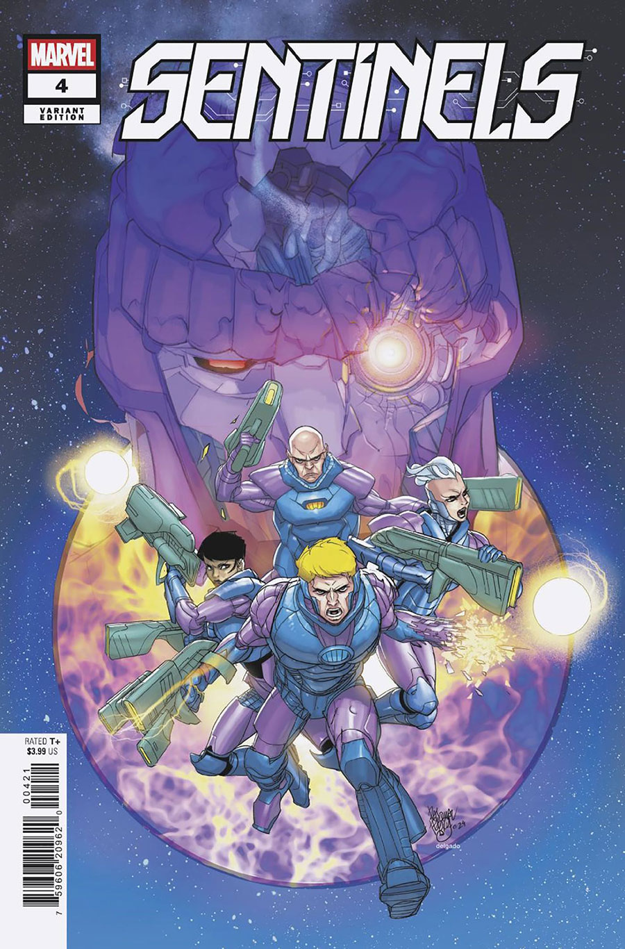 Sentinels #4 Cover B Variant Pasqual Ferry Cover