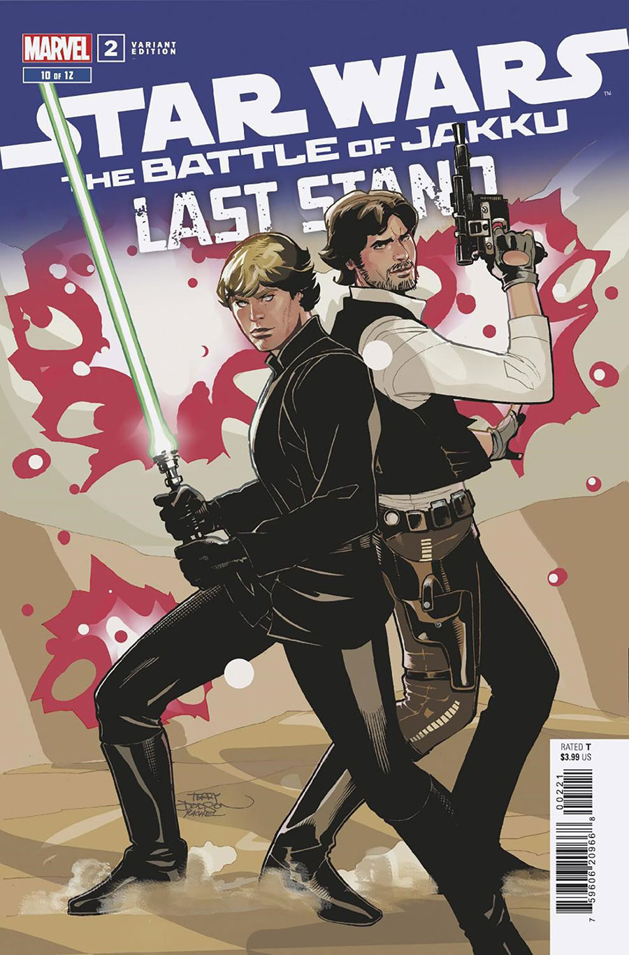 Star Wars Battle Of Jakku Last Stand #2 Cover B Variant Terry Dodson Cover