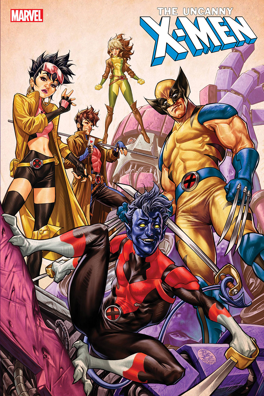 Uncanny X-Men Vol 6 #7 Cover D Variant Mark Brooks Cover (Raid On Graymalkin Part 2)