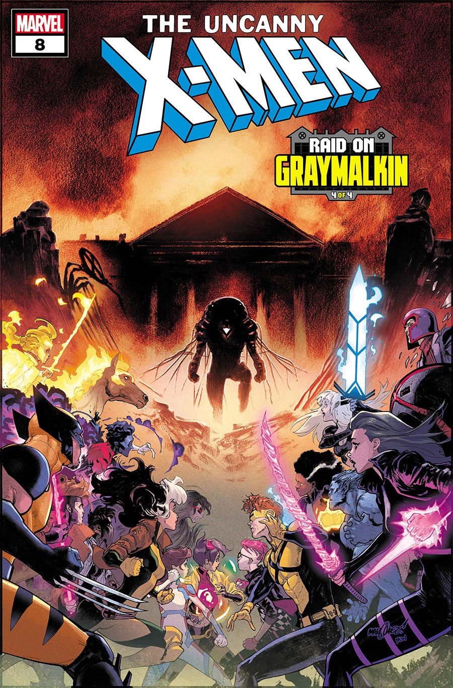 Uncanny X-Men Vol 6 #8 Cover A Regular David Marquez Cover (Raid On Graymalkin Part 4)