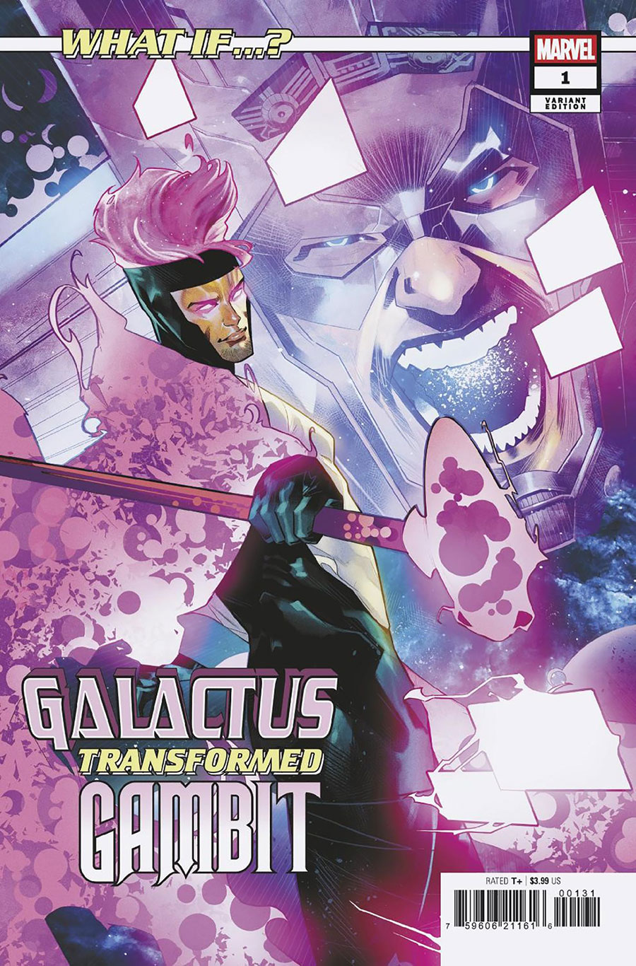 What If Galactus Transformed Gambit #1 (One Shot) Cover C Variant Edwin Galmon Cover