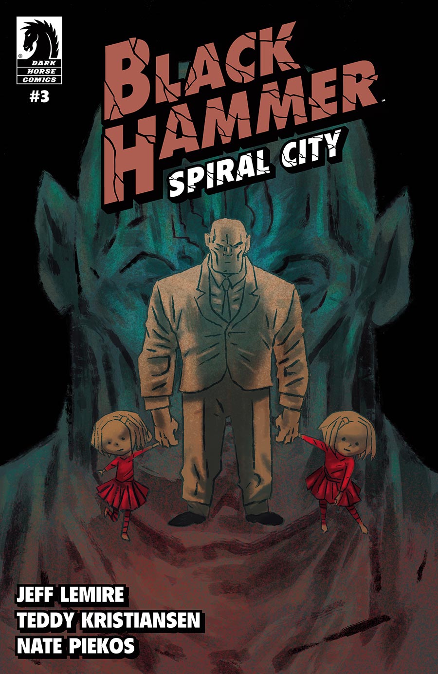 Black Hammer Spiral City #3 Cover A Regular Teddy H Kristiansen Cover