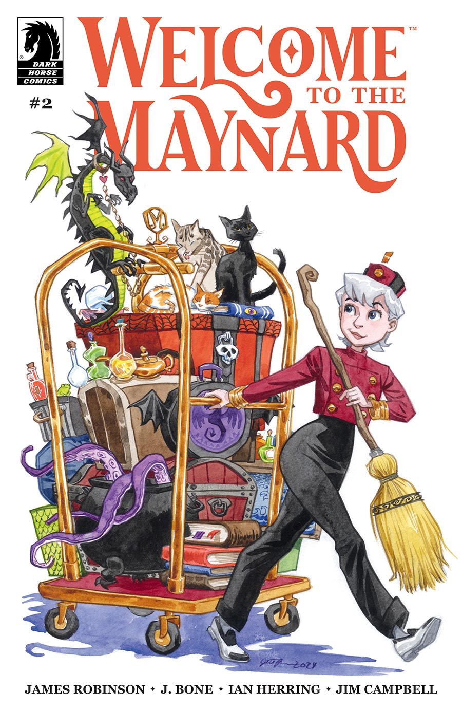 Welcome To The Maynard #2 Cover B Variant Jill Thompson Cover