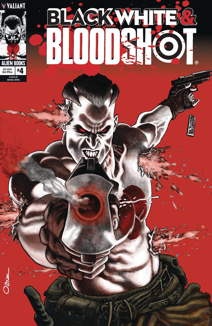 Black White & Bloodshot #4 Cover A Regular Rafael Ortiz Cover