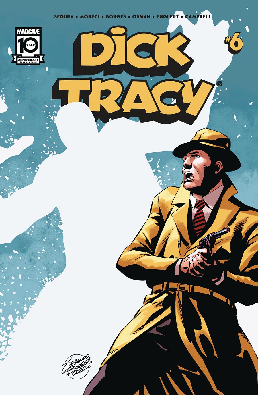 Dick Tracy (Mad Cave Studios) #6 Cover A Regular Geraldo Borges Cover