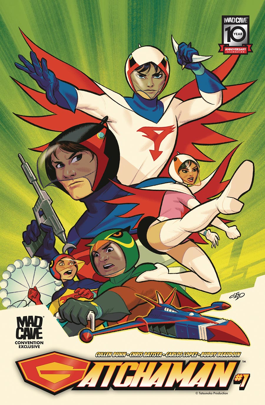 GATCHAMAN #1 CON EXC MICHAEL CHO CVR