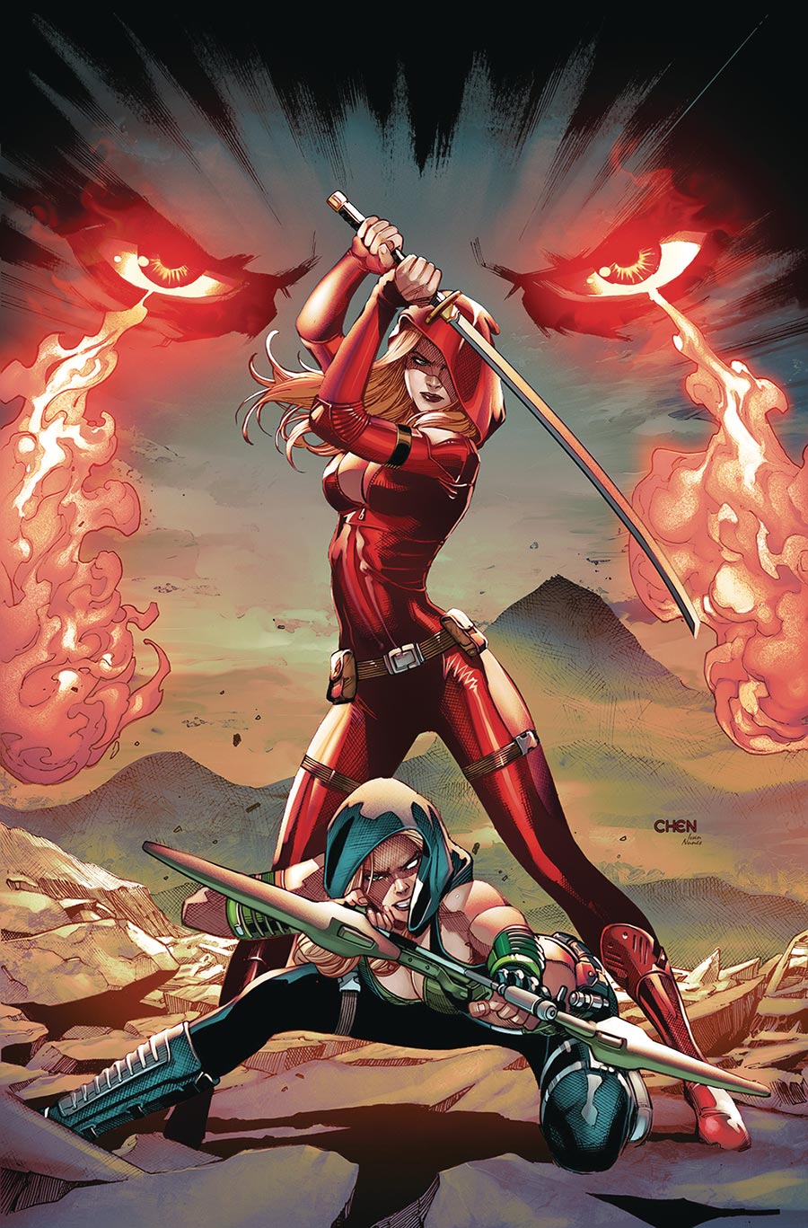 Grimm Fairy Tales Presents Fairy Tale Team-Up Robyn Hood & Red Agent #1 (One Shot) Cover A Regular Sean Chen Cover