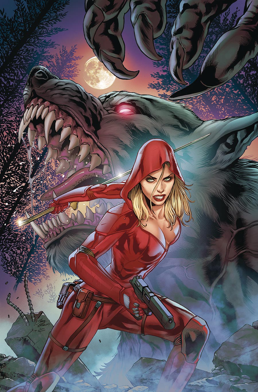 Grimm Fairy Tales Presents Fairy Tale Team-Up Robyn Hood & Red Agent #1 (One Shot) Cover B Variant Igor Vitorino Cover