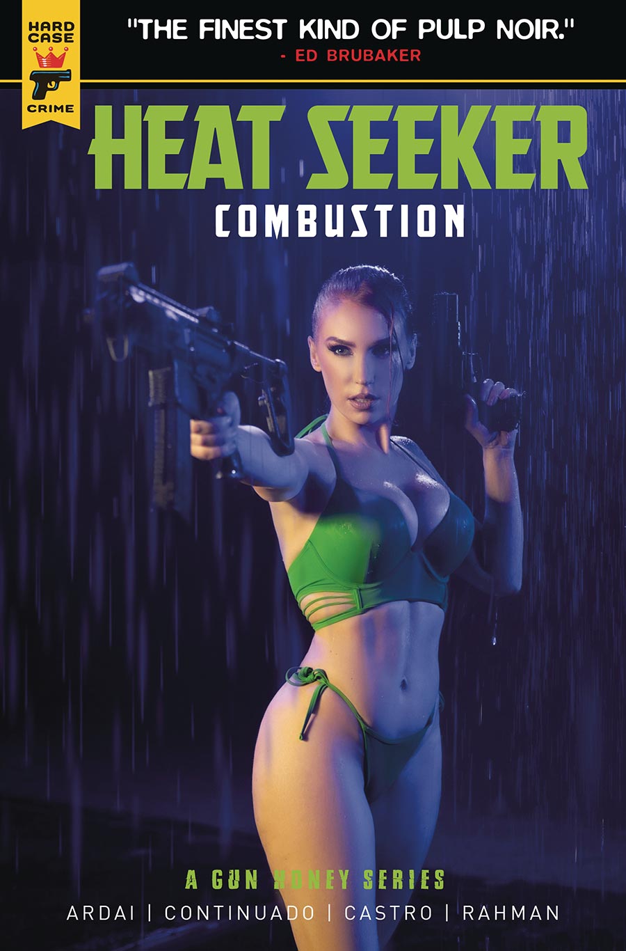 Hard Case Crime Heat Seeker Combustion A Gun Honey Series #2 Cover D Variant Photo Cover