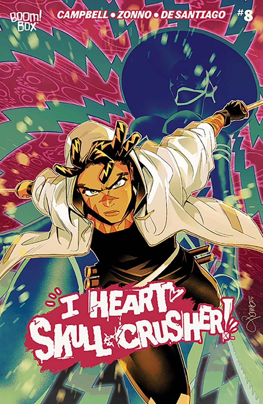 I Heart Skull-Crusher #8 Cover A Regular Alessio Zonno Cover