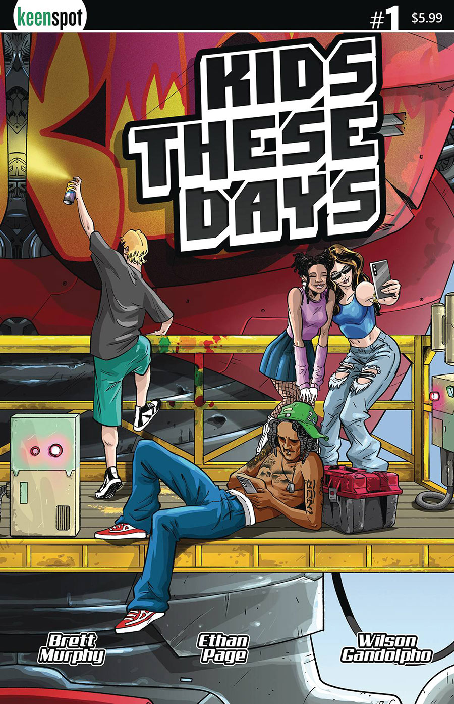 Kids These Days #1 Cover A Regular Wilson Gandolpho Cover