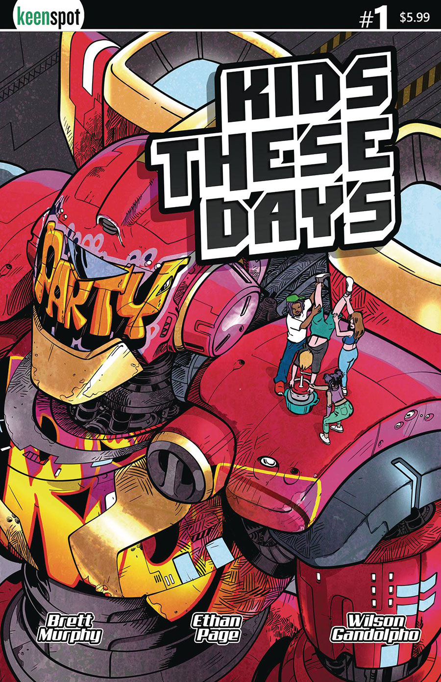 Kids These Days #1 Cover B Variant Wilson Gandolpho Cover