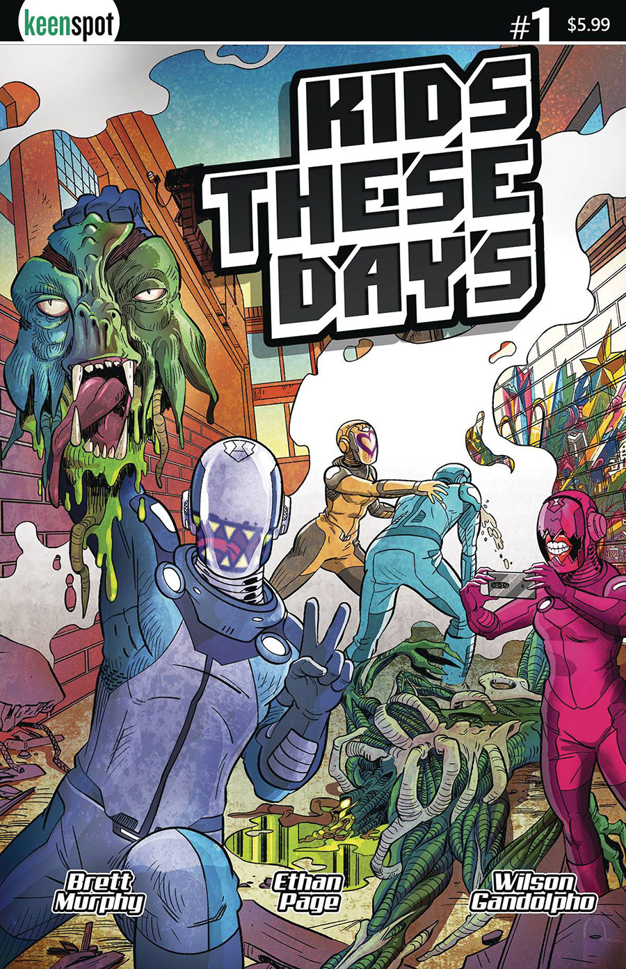 Kids These Days #1 Cover C Variant Wilson Gandolpho Cover