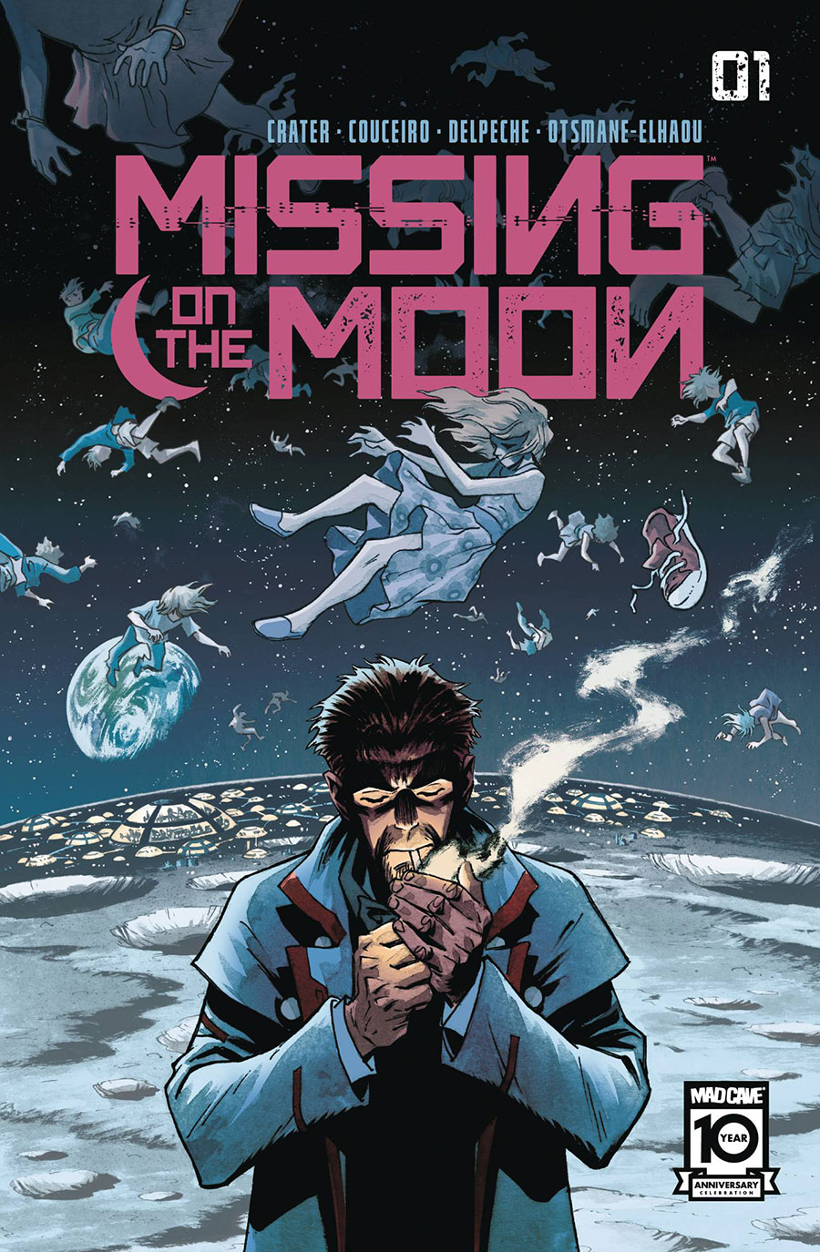 Missing On The Moon #1 Cover A Regular Damian Couceiro & Dee Cunniffe Cover