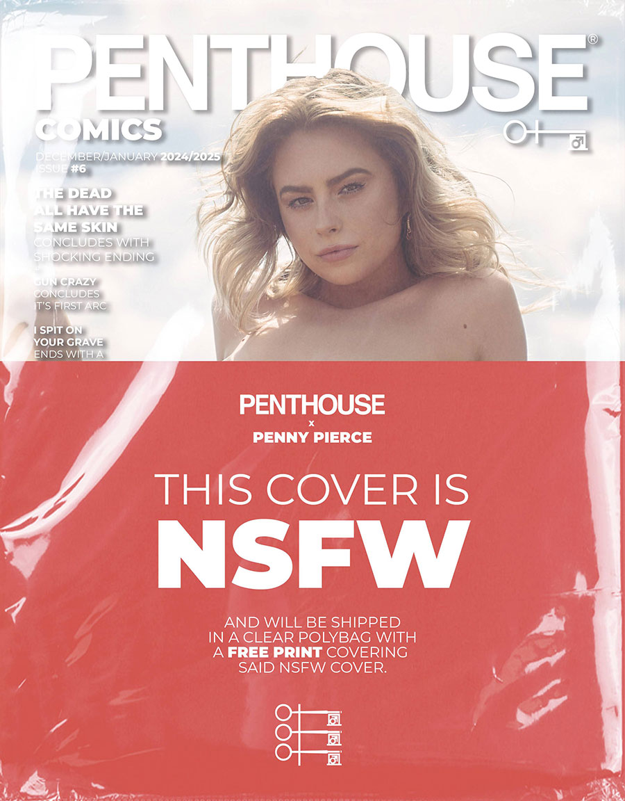 Penthouse Comics #6 Cover E Variant Penny Pierce Photo Polybagged Cover With Polybag