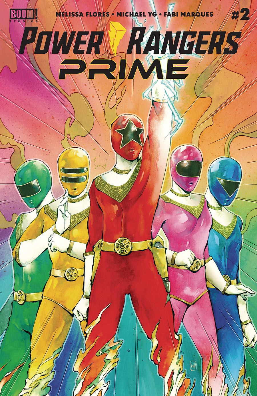 Power Rangers Prime #2 Cover B Variant Chuma Hill Cover