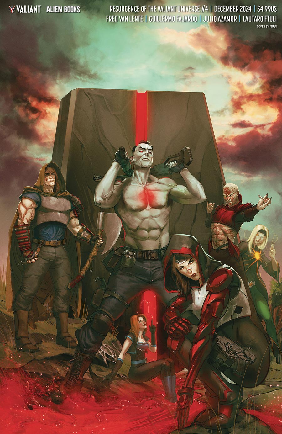 Resurgence Of The Valiant Universe #4 Cover D Variant Nobi Virgin Cover