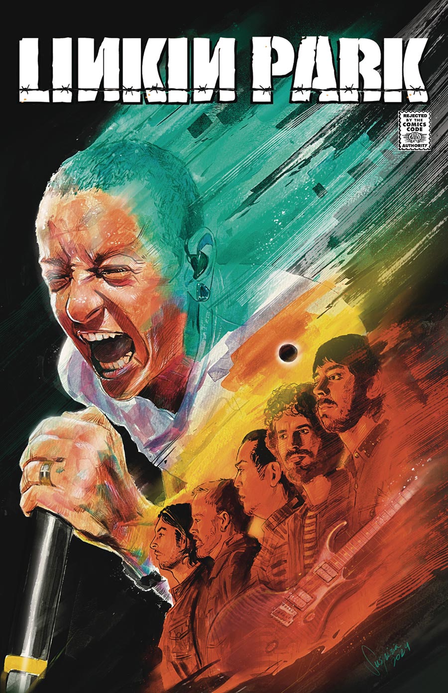 Rock & Roll Biographies Linkin Park #1 (One Shot) Cover A Regular Suspiria Vilchez Cover