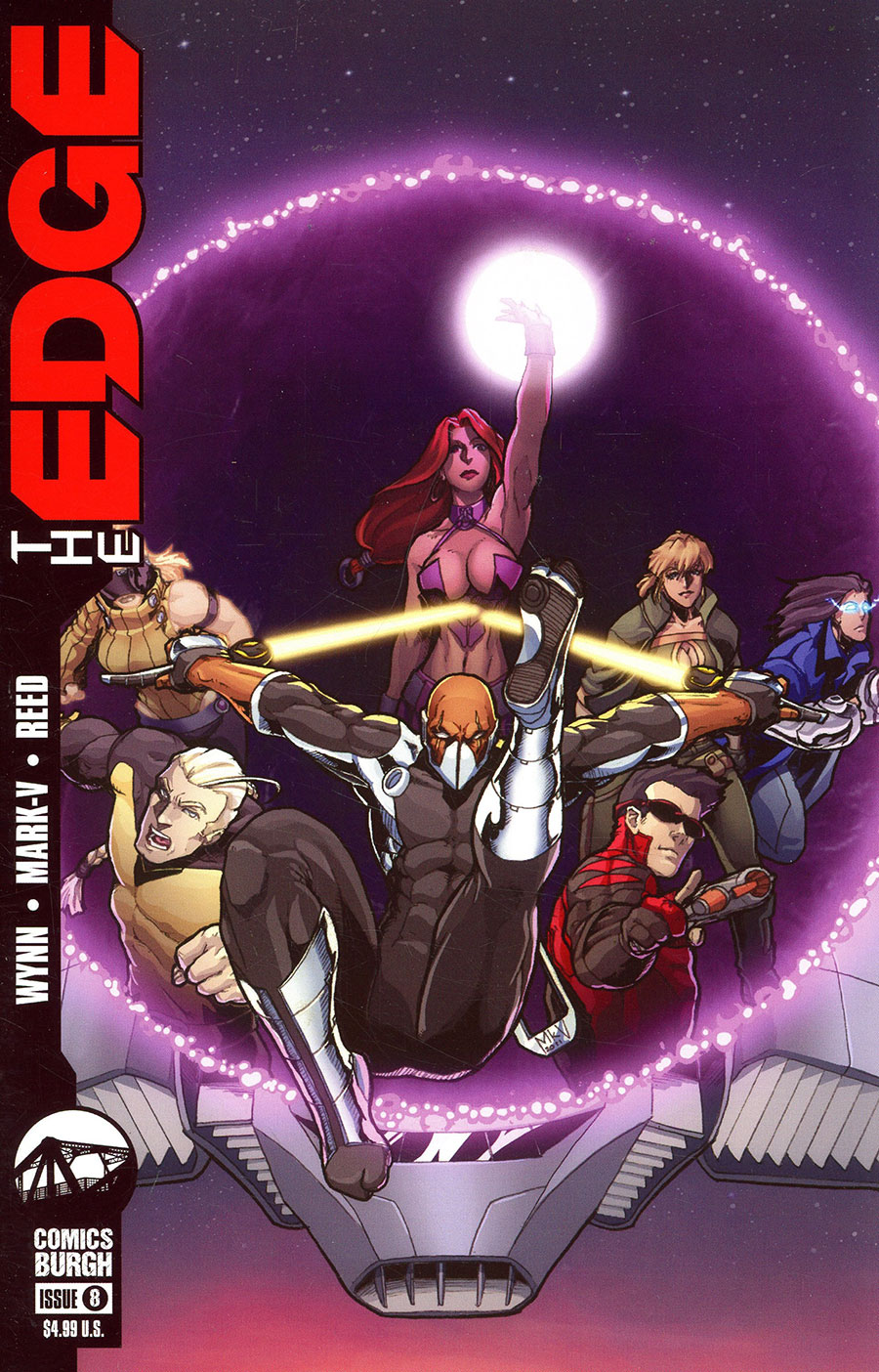 The Edge #8 Cover A Regular Mark Louie Vuycankiat Cover