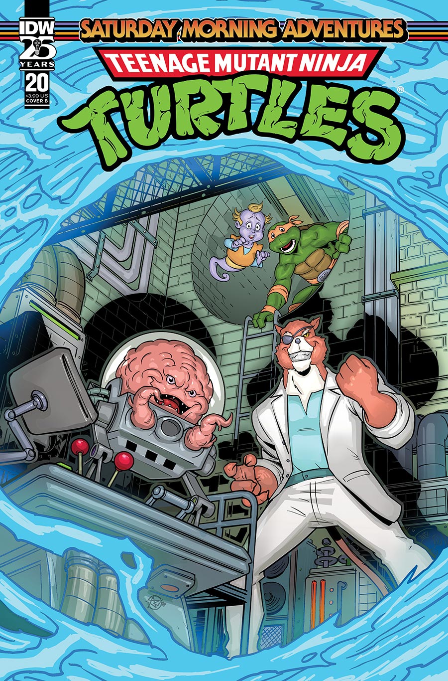 Teenage Mutant Ninja Turtles Saturday Morning Adventures Continued #20 Cover B Variant Ariel Medel Cover