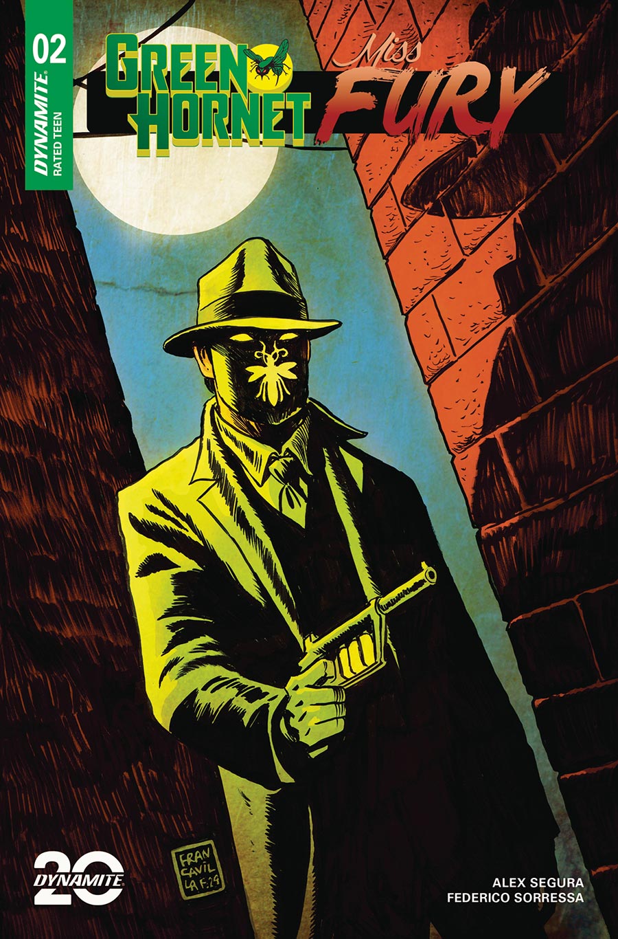 Green Hornet Miss Fury #2 Cover A Regular Francesco Francavilla Cover