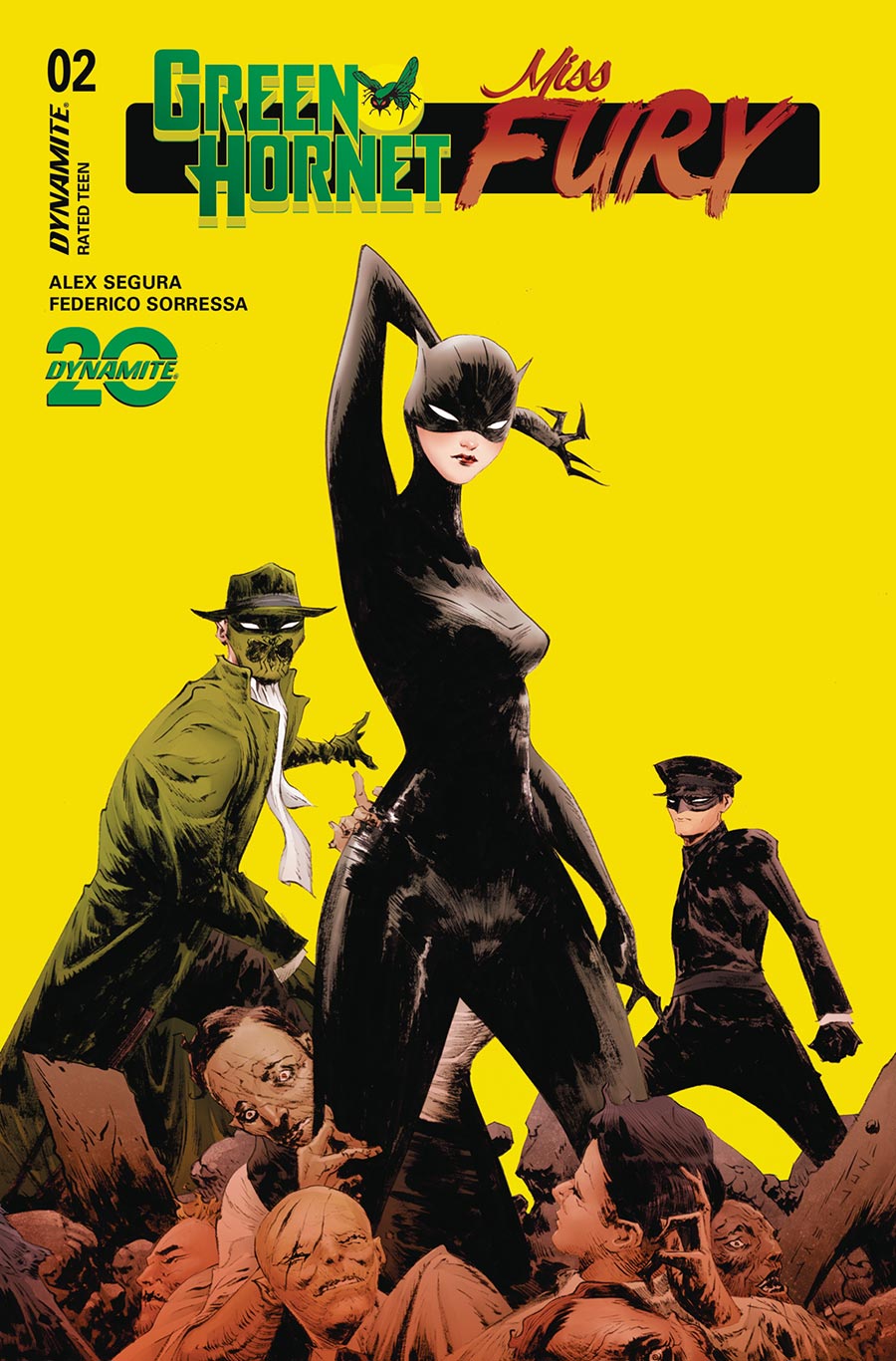 Green Hornet Miss Fury #2 Cover B Variant Jae Lee & June Chung Cover