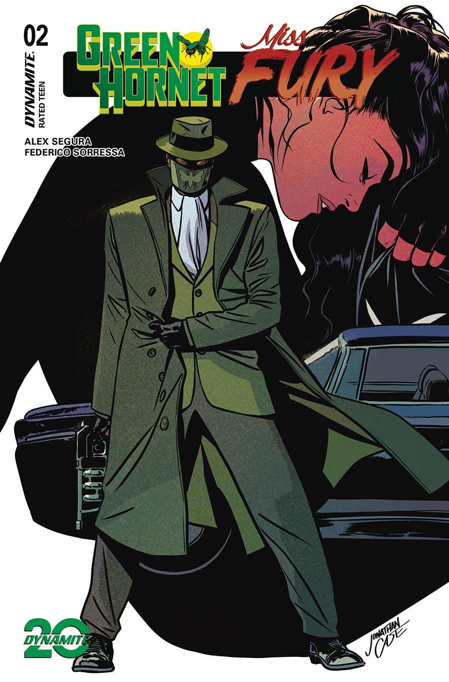 Green Hornet Miss Fury #2 Cover C Variant Jonathan Case Cover