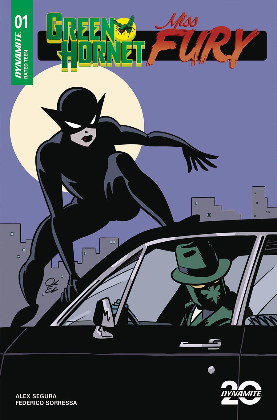 Green Hornet Miss Fury #2 Cover D Variant Jacob Edgar Cover