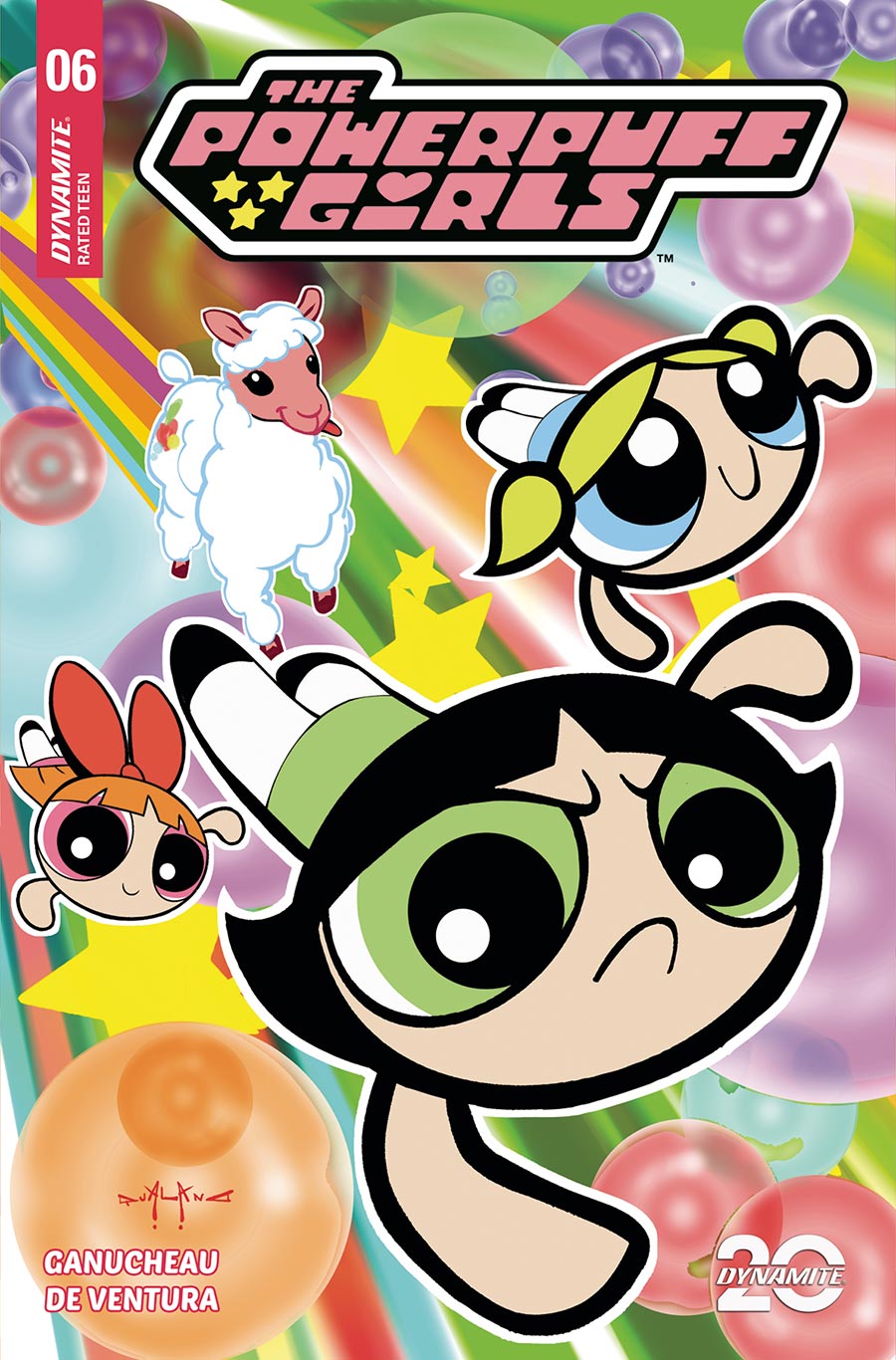 Powerpuff Girls Vol 4 #6 Cover D Variant Pasquale Qualano Cover