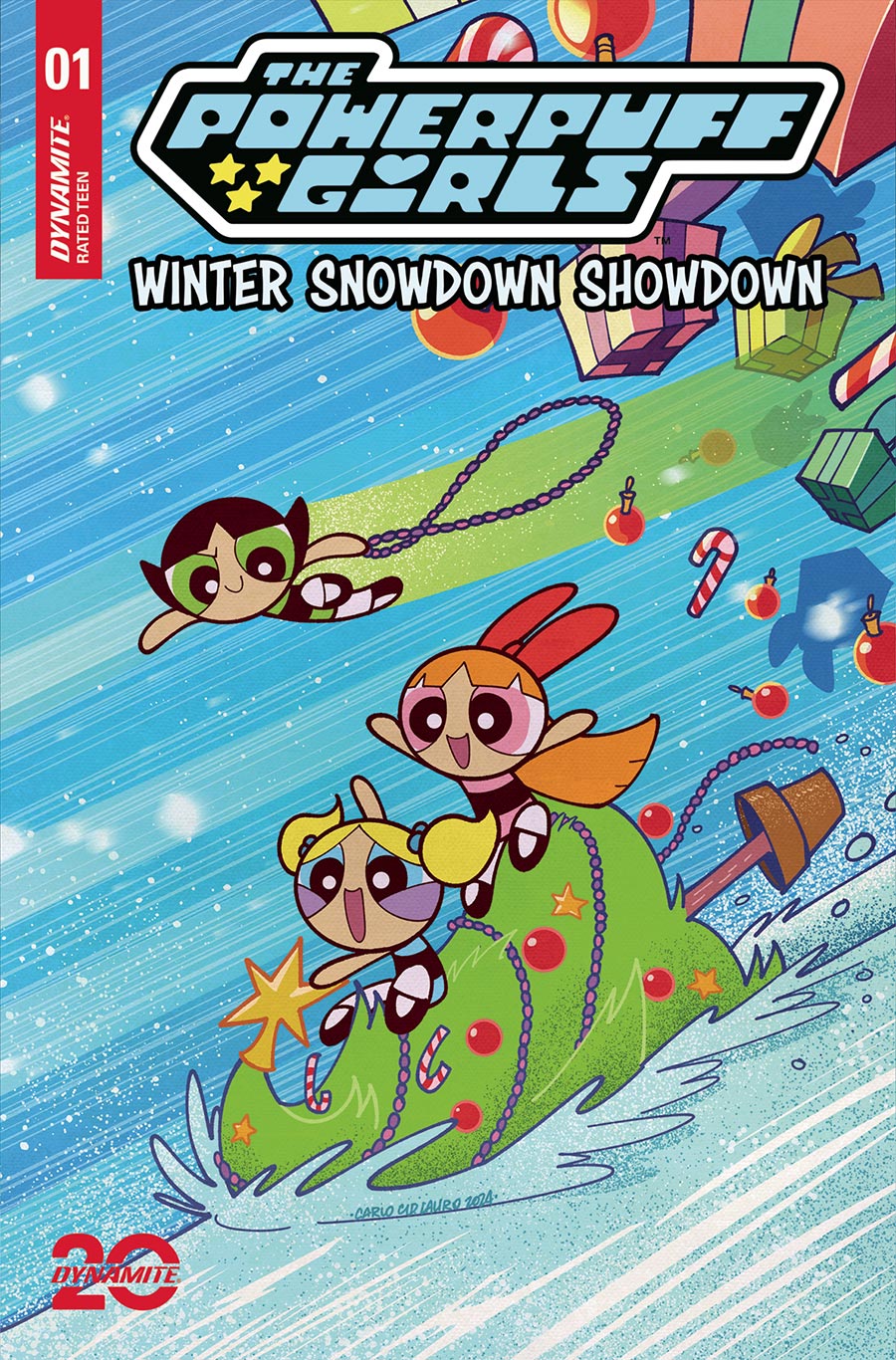 Powerpuff Girls Winter Snowdown Showdown #1 (One Shot) Cover A Regular Carlo Lauro Cover