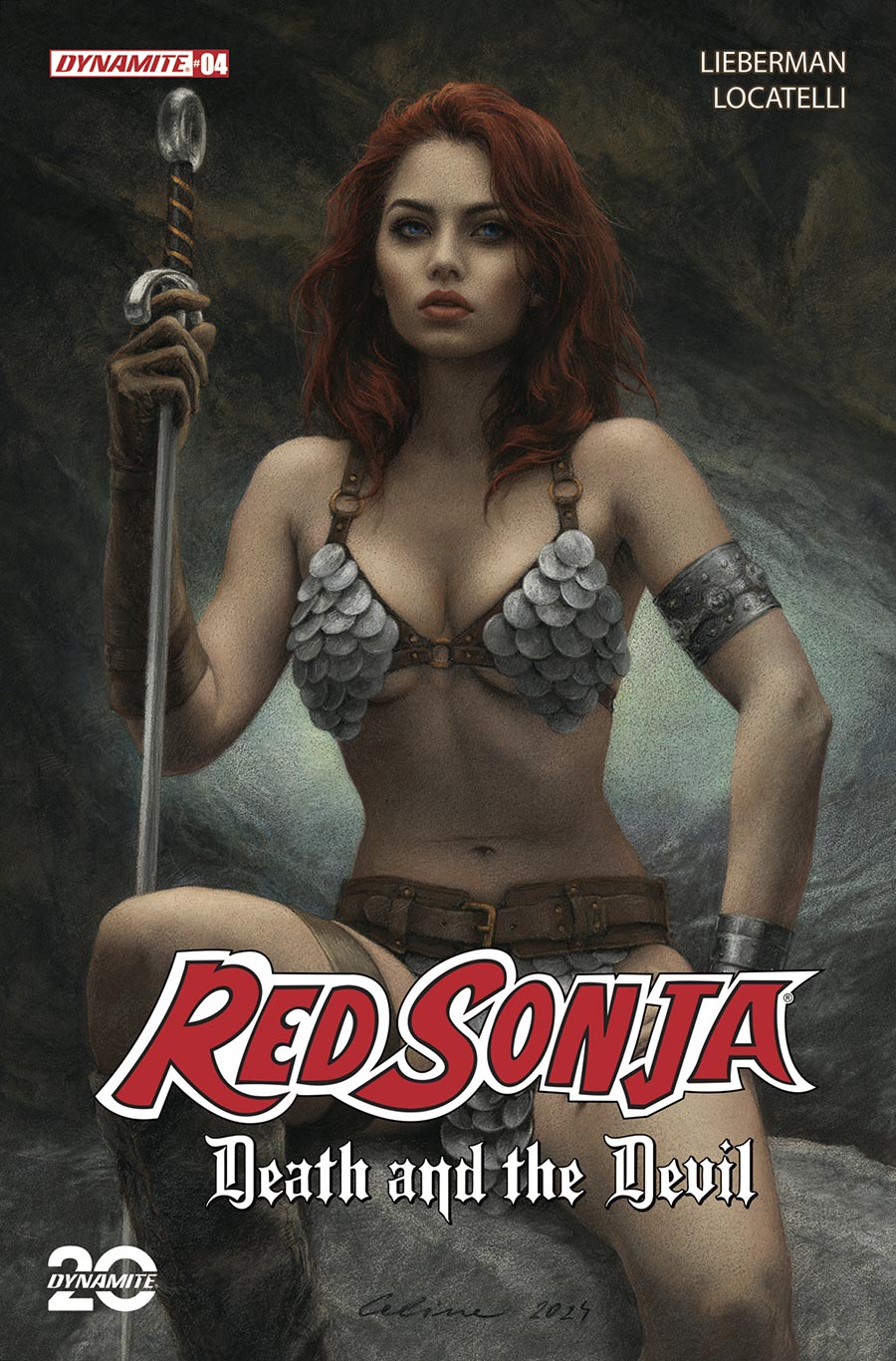 Red Sonja Death And The Devil #4 Cover B Variant Celina Cover