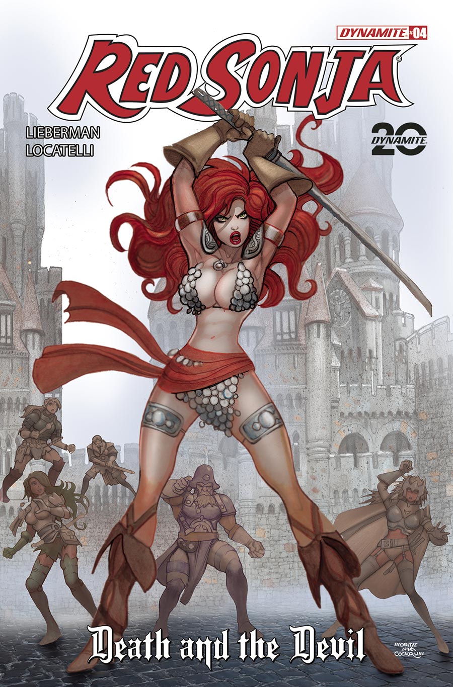 Red Sonja Death And The Devil #4 Cover C Variant Moritat Cover