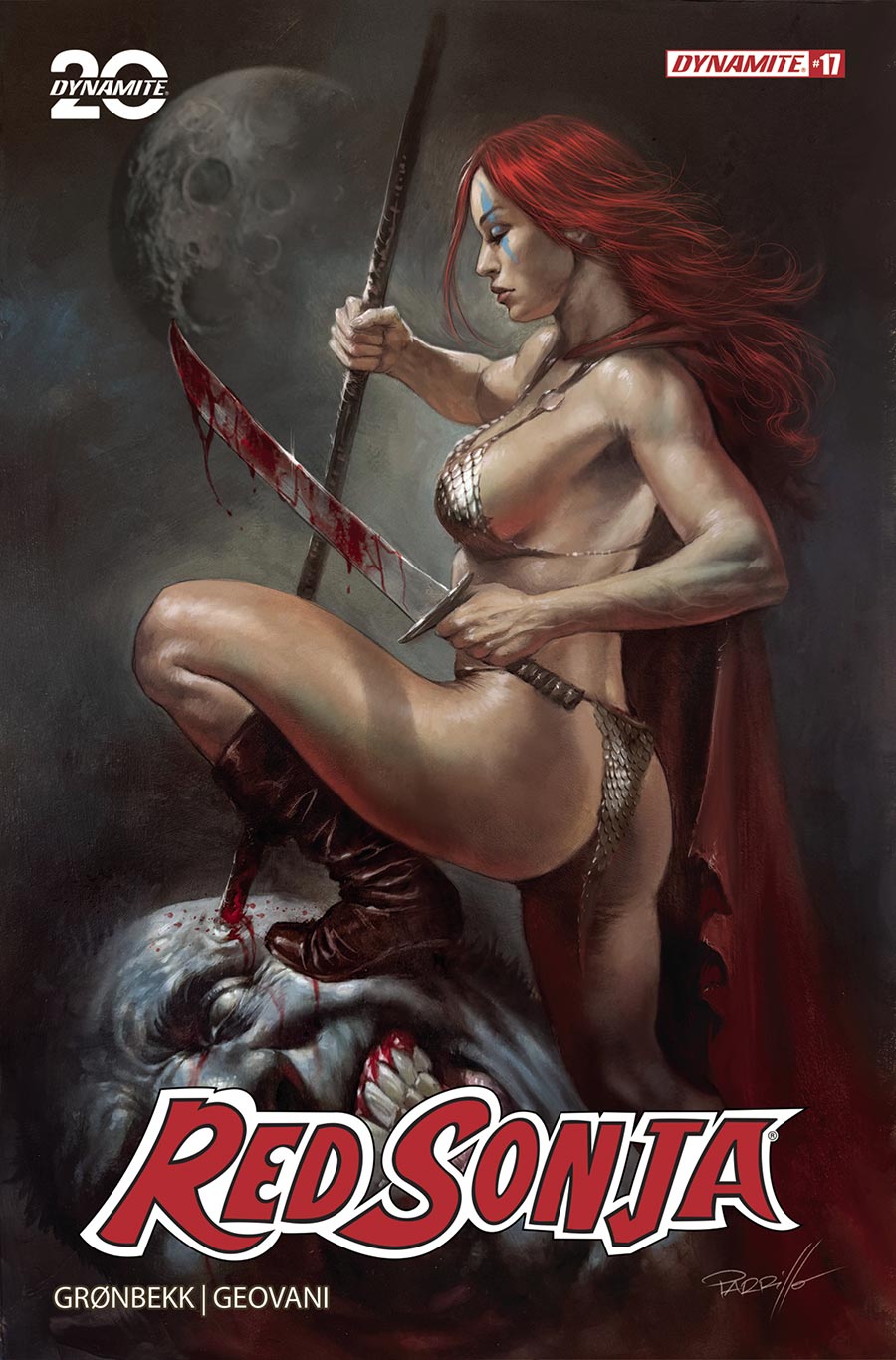 Red Sonja Vol 10 #17 Cover A Regular Lucio Parrillo Cover