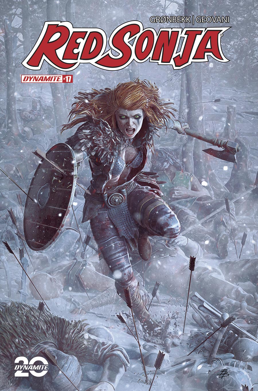 Red Sonja Vol 10 #17 Cover B Variant Bjorn Barends Cover