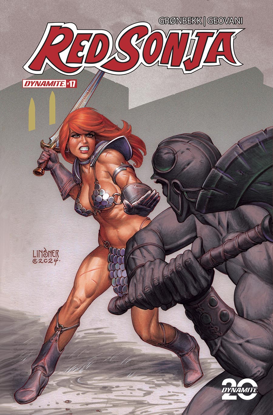 Red Sonja Vol 10 #17 Cover C Variant Joseph Michael Linsner Cover