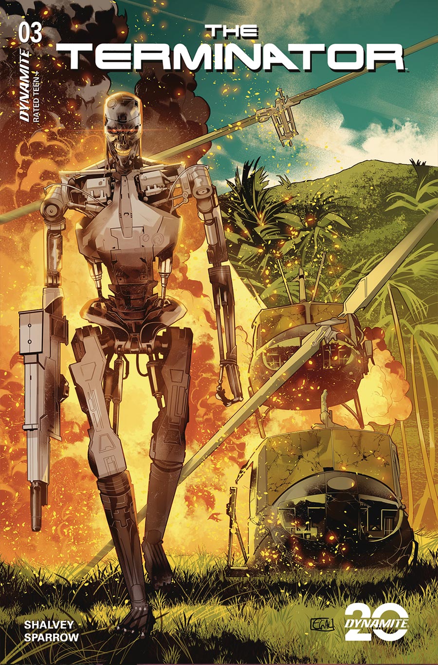 Terminator Vol 4 #3 Cover B Variant Edwin Galmon Cover