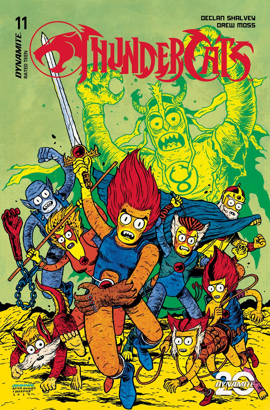 Thundercats Vol 3 #11 Cover E Variant Manix Cover