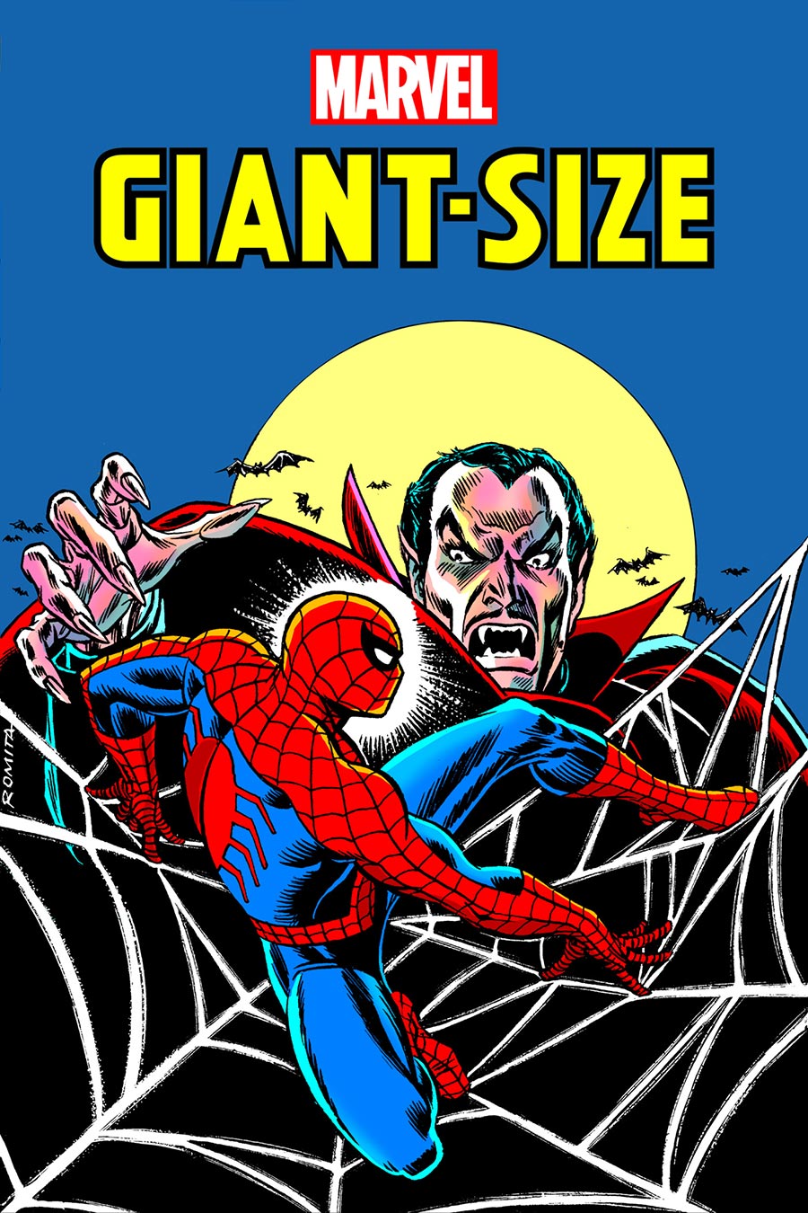 Giant-Size Marvel Omnibus HC Direct Market John Romita Sr Spider-Man Variant Cover