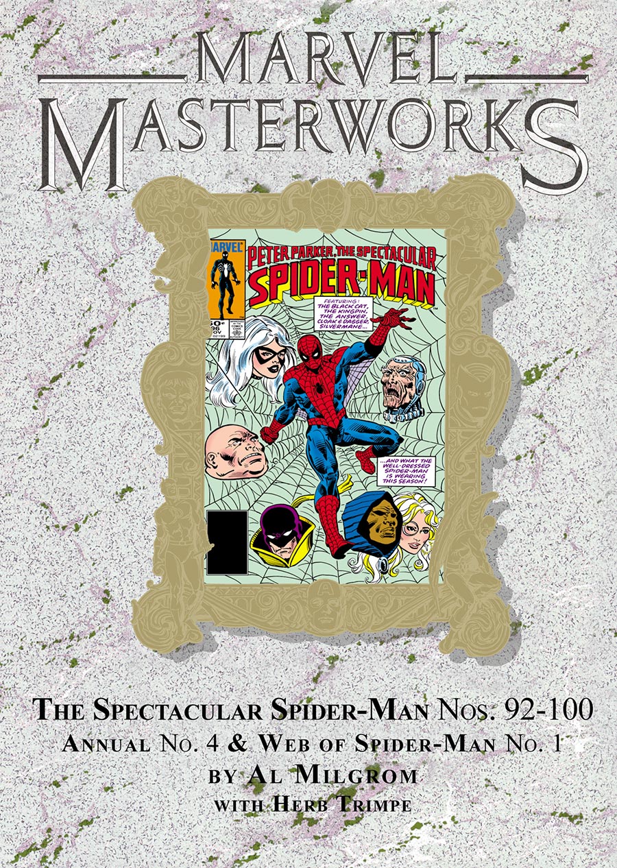 Marvel Masterworks Spectacular Spider-Man Vol 8 HC Variant Dust Jacket