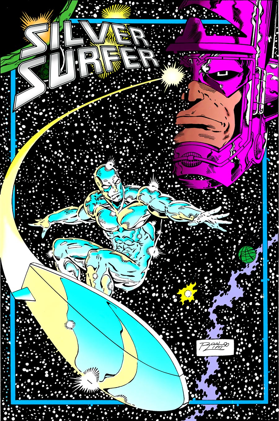 Silver Surfer Return To The Spaceways Omnibus HC Book Market Ron Lim Cover