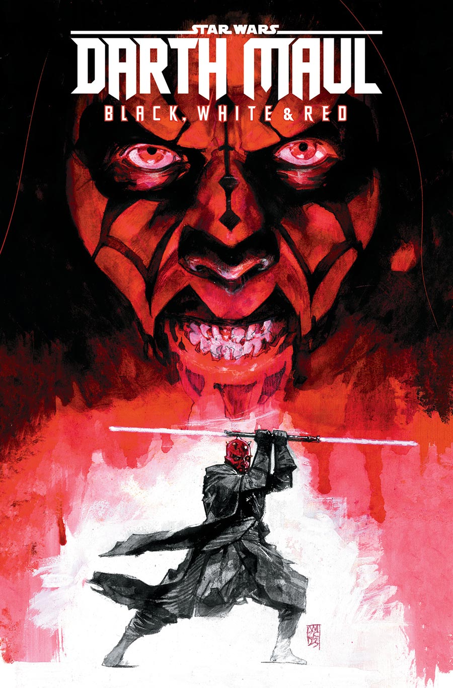 Star Wars Darth Maul Black White & Red Treasury Edition TP