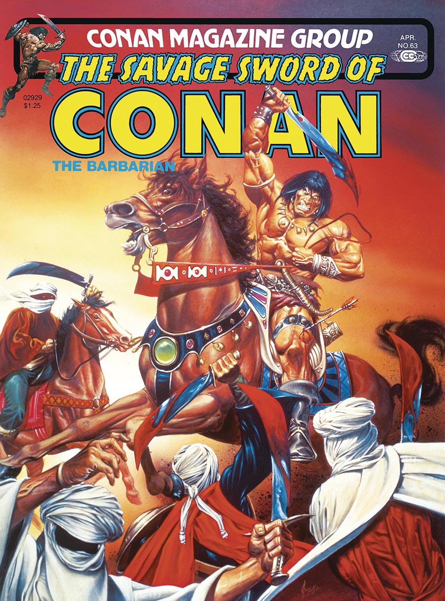 Savage Sword Of Conan The Original Comics Omnibus Vol 5 HC Book Market Joe Jusko Cover