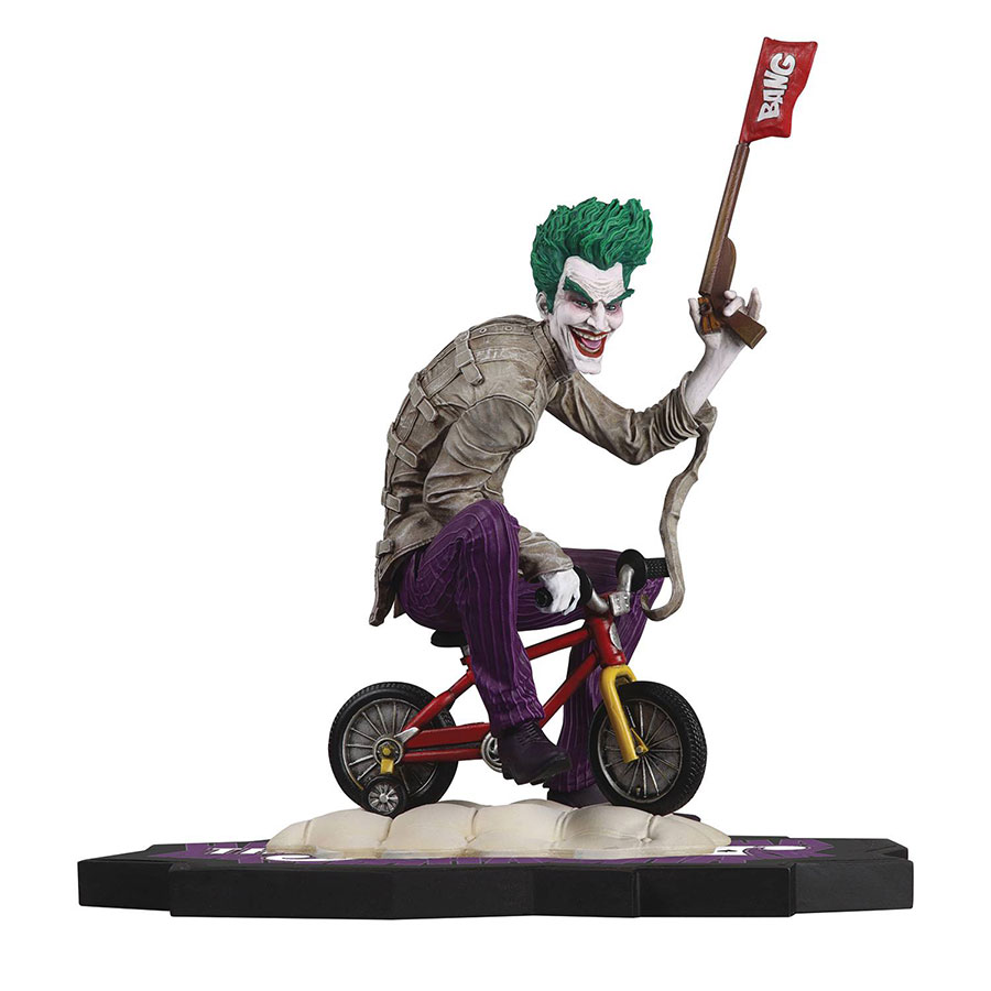 DC Direct Joker Purple Craze By Andrea Sorrentino Statue