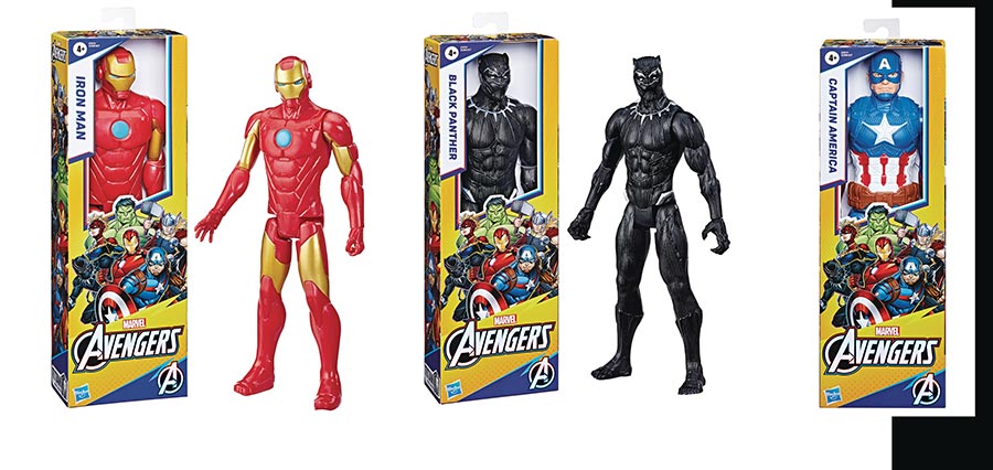 Avengers Titan Hero 12-Inch Action Figure Assortment Case A 202401