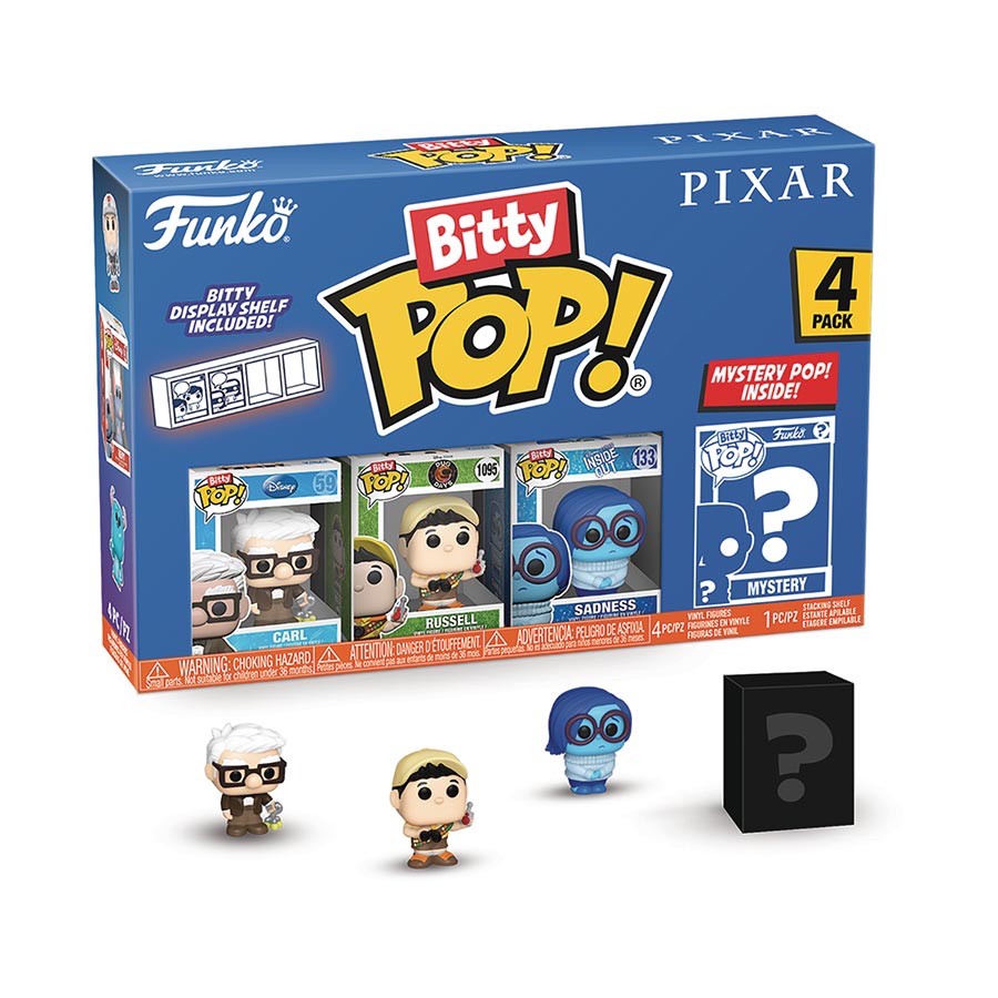 Bitty POP Disney Pixar Vinyl Figure 4-Pack - Up