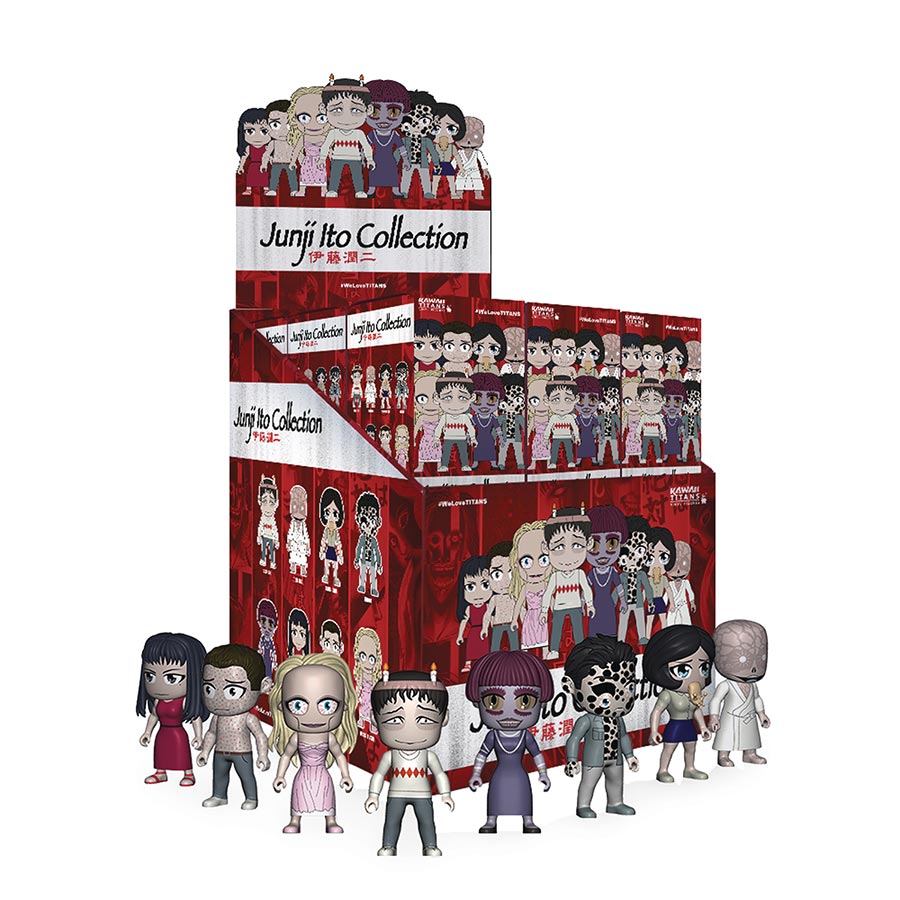 Junji Ito Kawaii Titans Mini Figure Blind Mystery Box